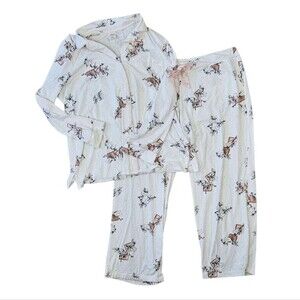 Soma 2 Piece Christmas Joy Packages Present Holiday Super Soft Pajamas Pjs